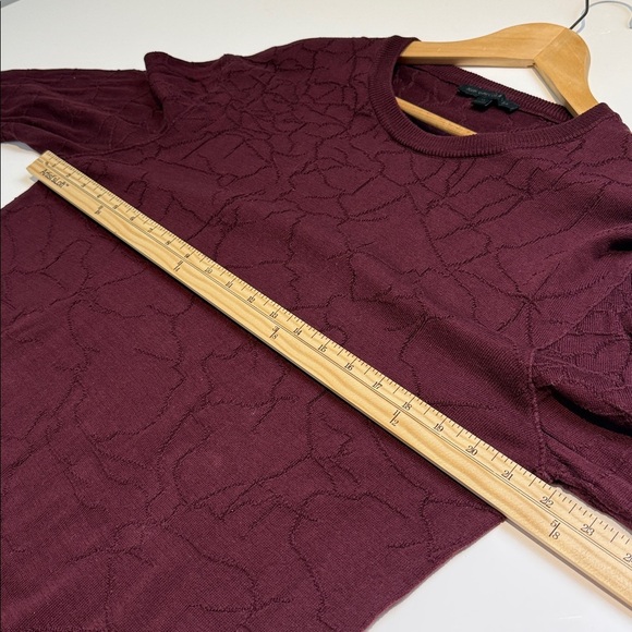 John Varvatos Deep Red Knit Sweater Size XL - Picture 4 of 6